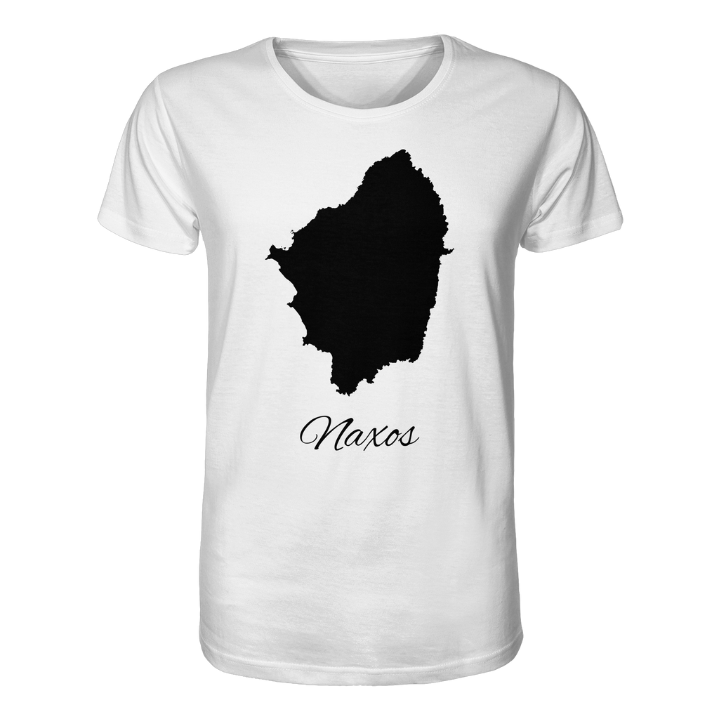 Naxos Silhouette Griechenland - Organic Shirt