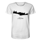Kreta Silhouette Griechenland - Organic Shirt