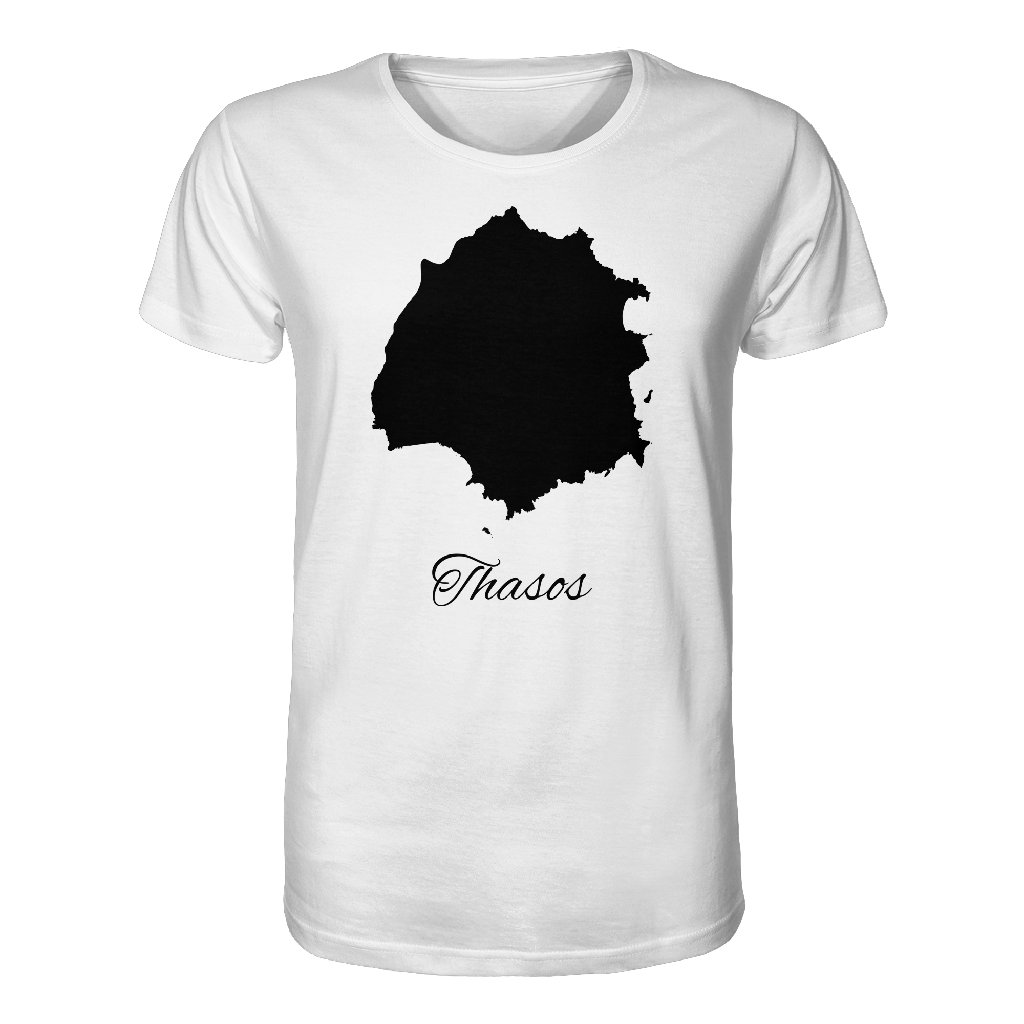 Thasos Silhouette Griechenland - Organic Shirt