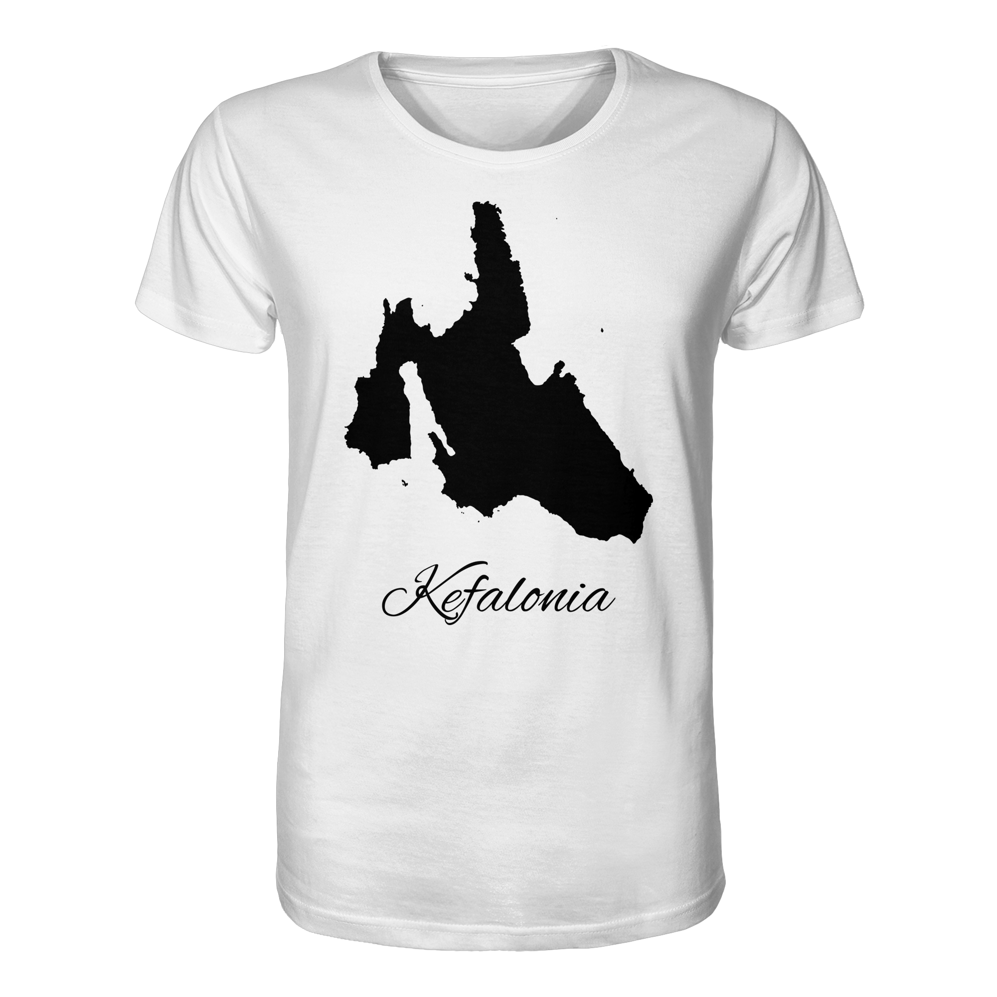 Kefalonia Silhouette Griechenland - Organic Shirt