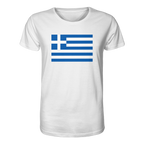Griechenland Flagge - Organic Shirt