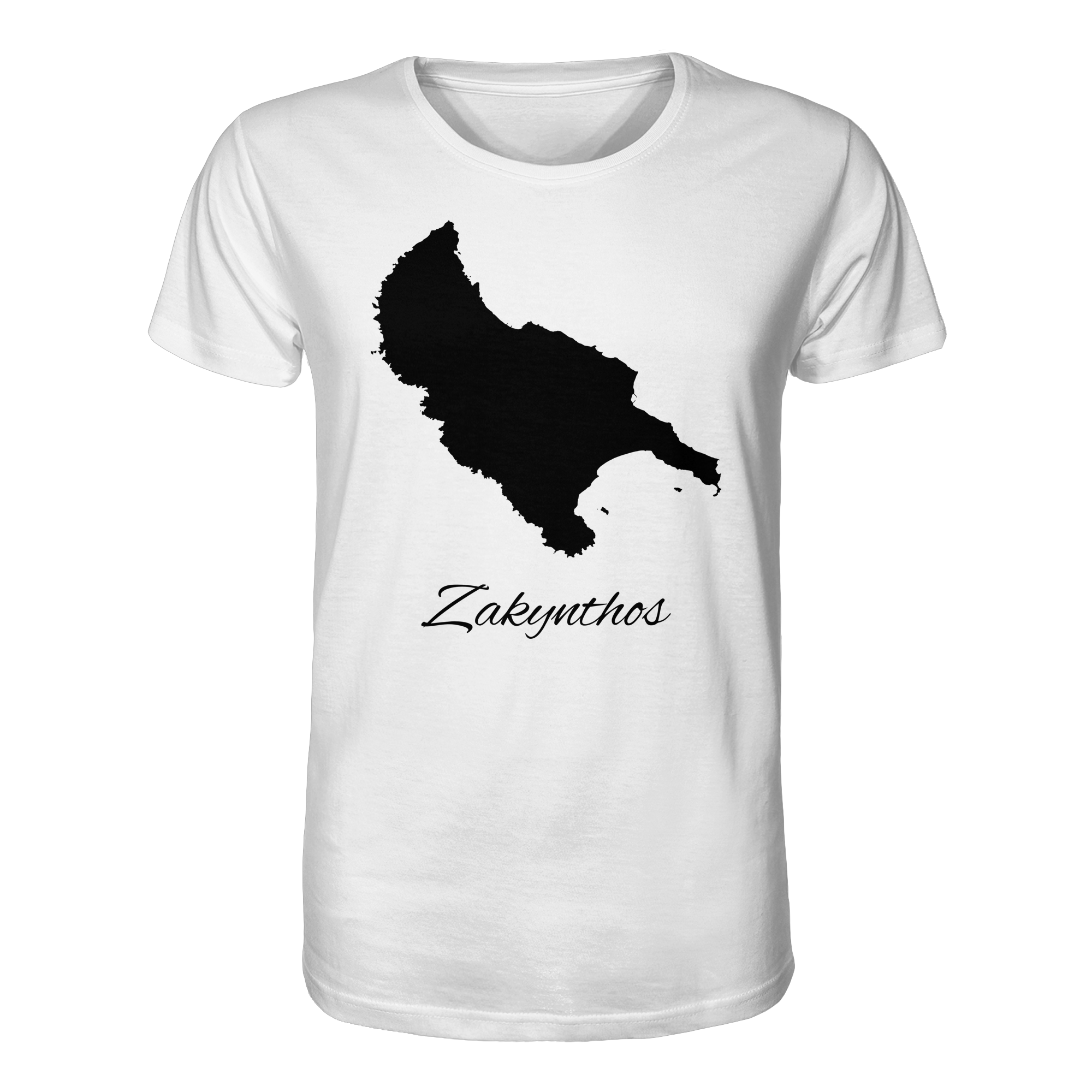Zakynthos Silhouette Griechenland - Organic Shirt