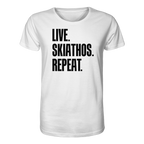 LIVE. SKIATHOS. REPEAT. - Organic Shirt