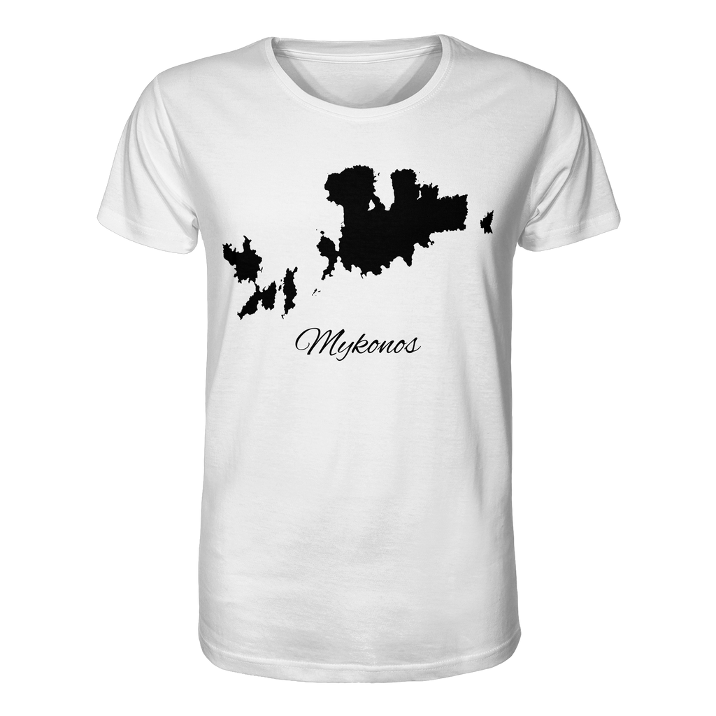Mykonos Silhouette Griechenland - Organic Shirt
