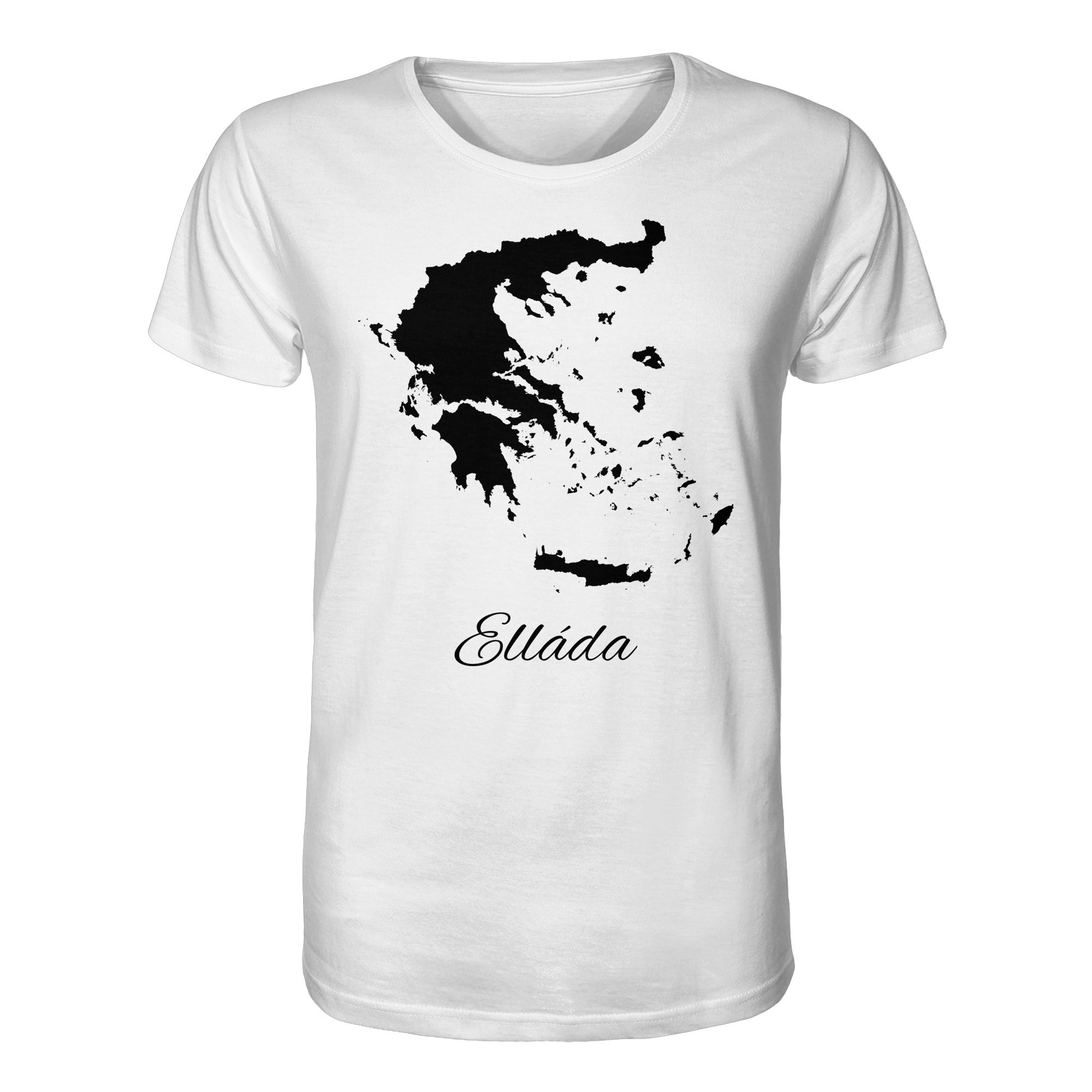 Ellada Silhouette Griechenland - Organic Shirt