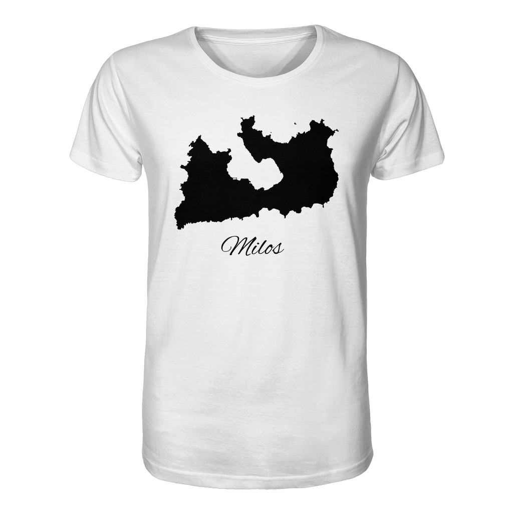 Milos Silhouette Griechenland - Organic Shirt