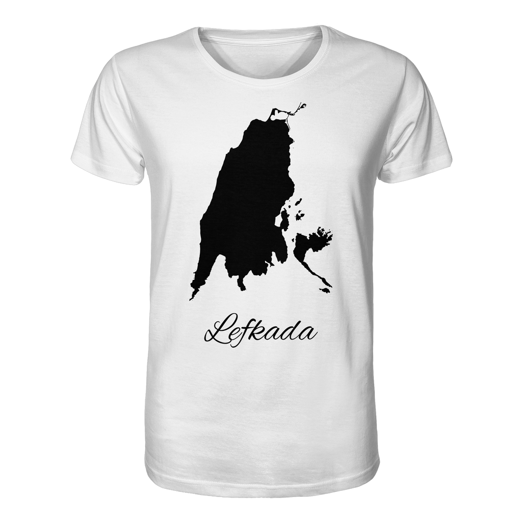 Lefkada Silhouette Griechenland - Organic Shirt
