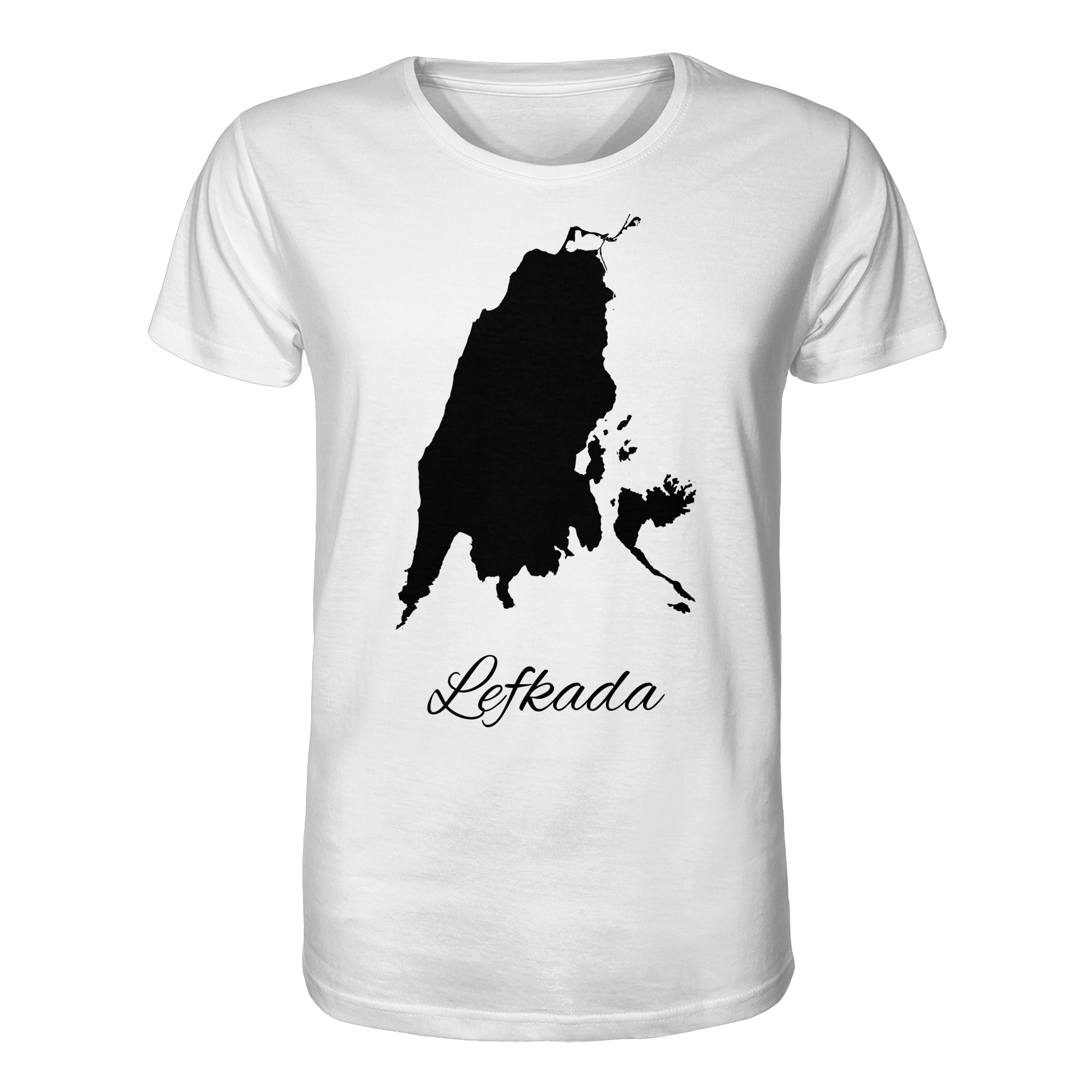 Lefkada Silhouette Griechenland - Organic Shirt