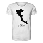 Korfu Silhouette Griechenland - Organic Shirt