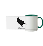 Zakynthos Silhouette Griechenland - Panorama Tasse zweifarbig