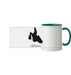 Kefalonia Silhouette Griechenland - Panorama Tasse zweifarbig