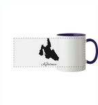 Kefalonia Silhouette Griechenland - Panorama Tasse zweifarbig