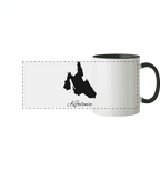 Kefalonia Silhouette Griechenland - Panorama Tasse zweifarbig