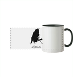 Lefkada Silhouette Griechenland - Panorama Tasse zweifarbig