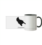 Zakynthos Silhouette Griechenland - Panorama Tasse zweifarbig