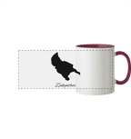 Zakynthos Silhouette Griechenland - Panorama Tasse zweifarbig