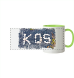 Kos Kiesel - Panorama Tasse zweifarbig