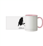 Lefkada Silhouette Griechenland - Panorama Tasse zweifarbig