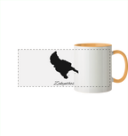 Zakynthos Silhouette Griechenland - Panorama Tasse zweifarbig