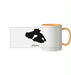 Lesbos Silhouette Griechenland - Panorama Tasse zweifarbig