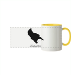 Zakynthos Silhouette Griechenland - Panorama Tasse zweifarbig