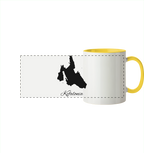 Kefalonia Silhouette Griechenland - Panorama Tasse zweifarbig