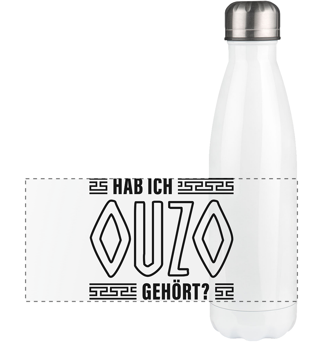 Hab ich Ouzo gehört? - Panorama Thermoflasche 500ml