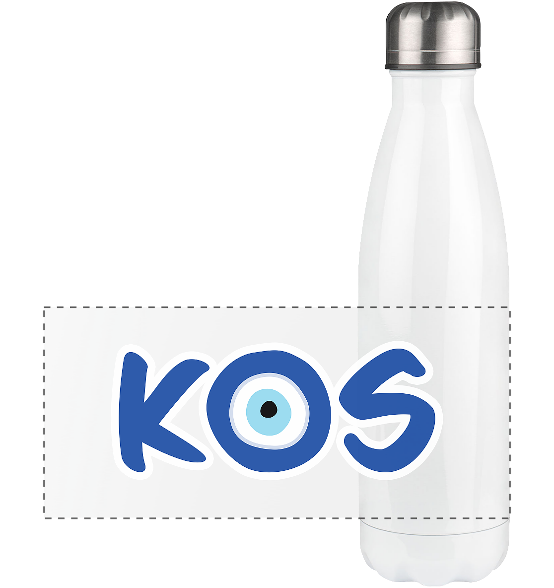 Kos - Mati/Nazar Auge - Panorama Thermoflasche 500ml