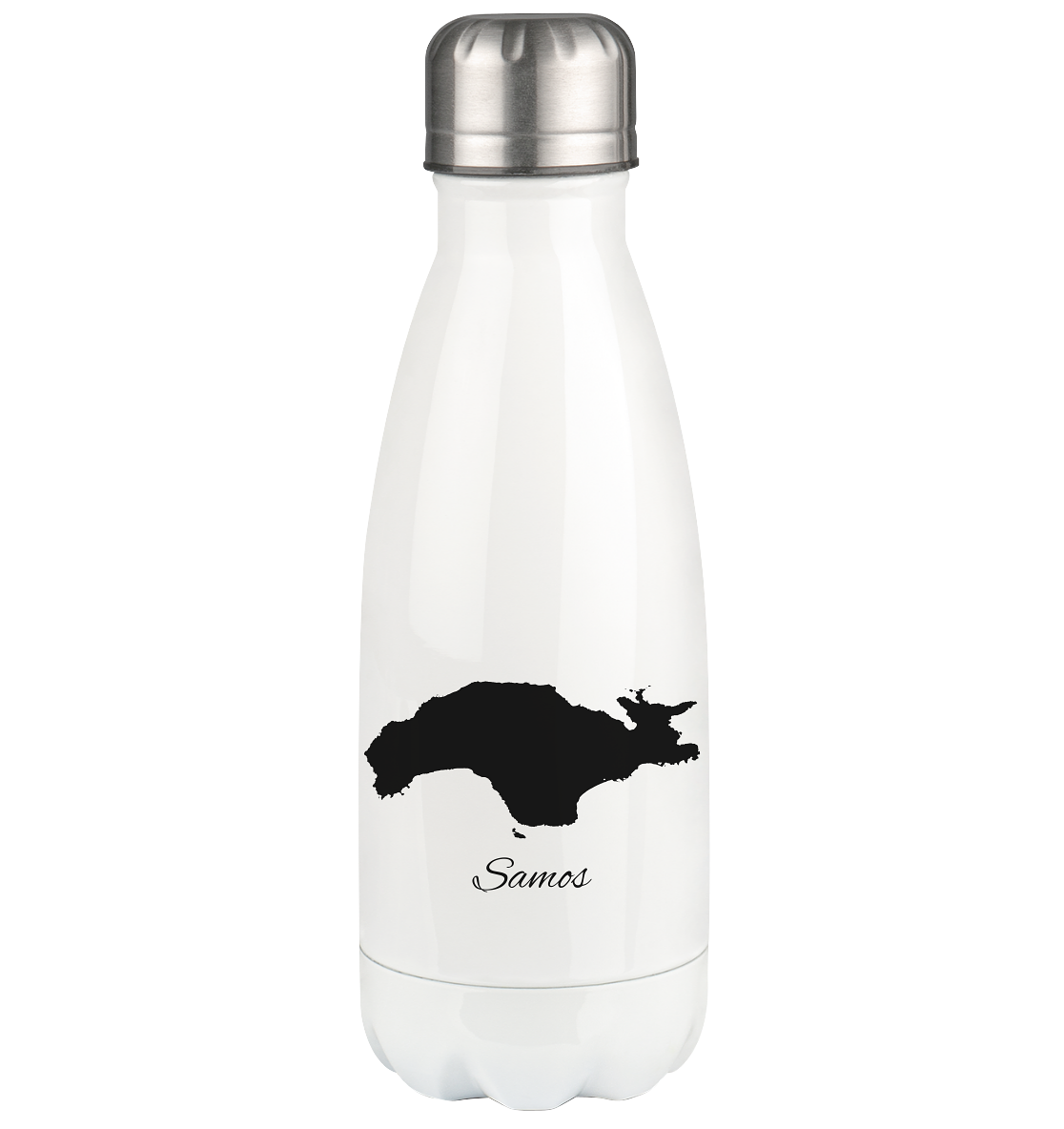 Samos Silhouette Griechenland - Thermoflasche 350ml