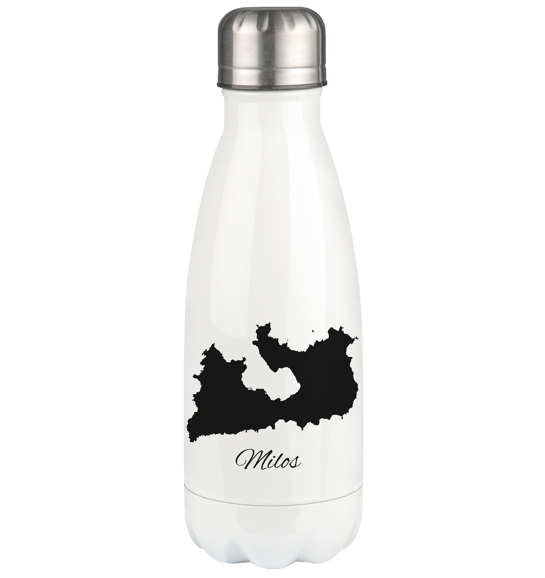 Milos Silhouette Griechenland - Thermoflasche 350ml
