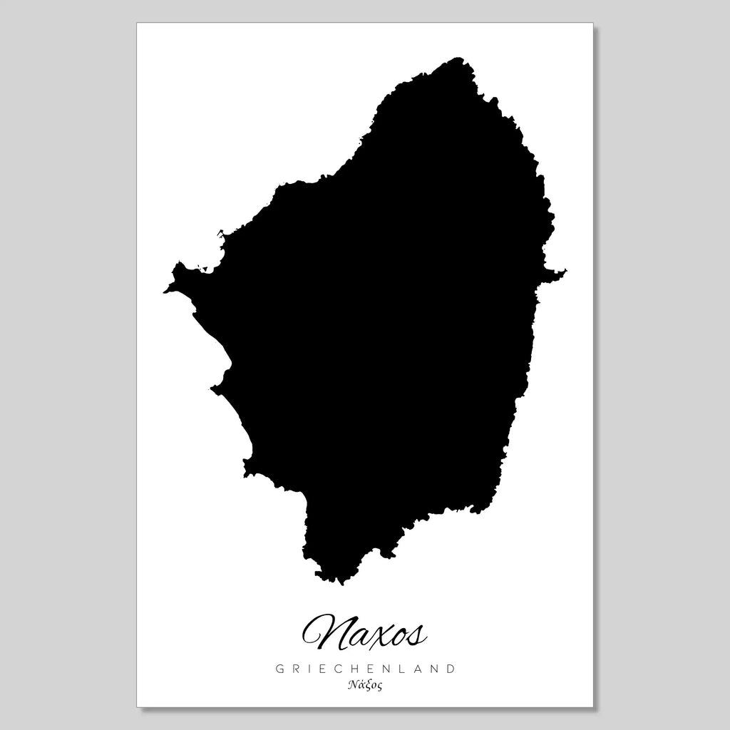 Silhouette de l'île de Crète Grèce