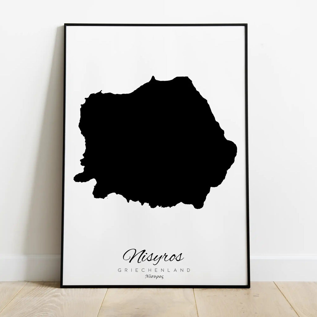 Silhouette de l'île de Crète Grèce