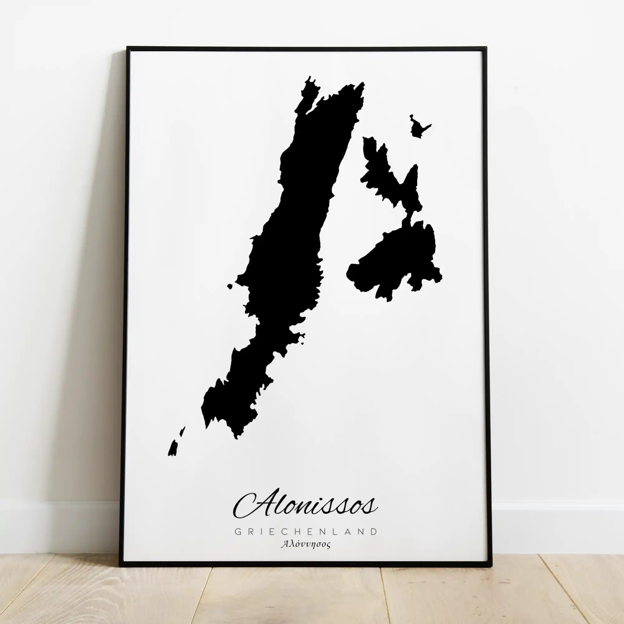 Alonissos Insel Silhouette