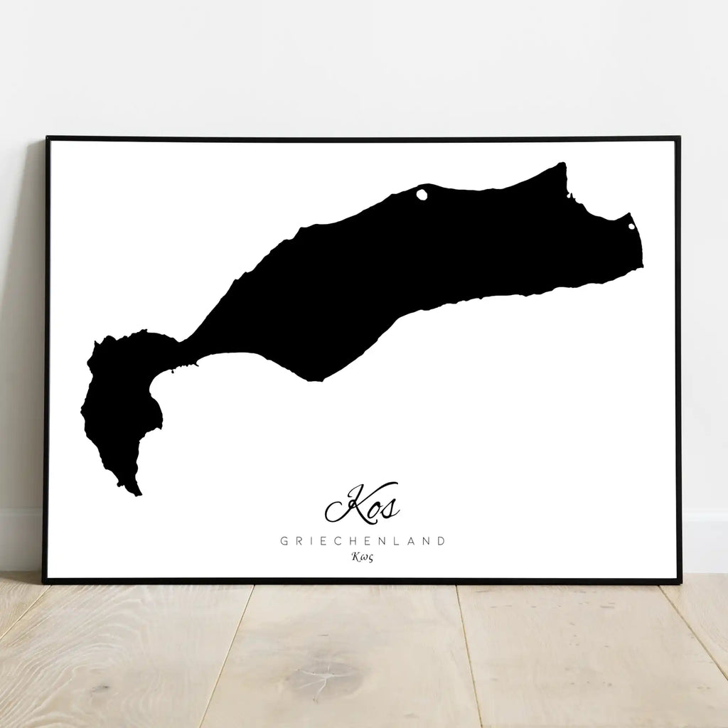 Kos Insel Silhouette