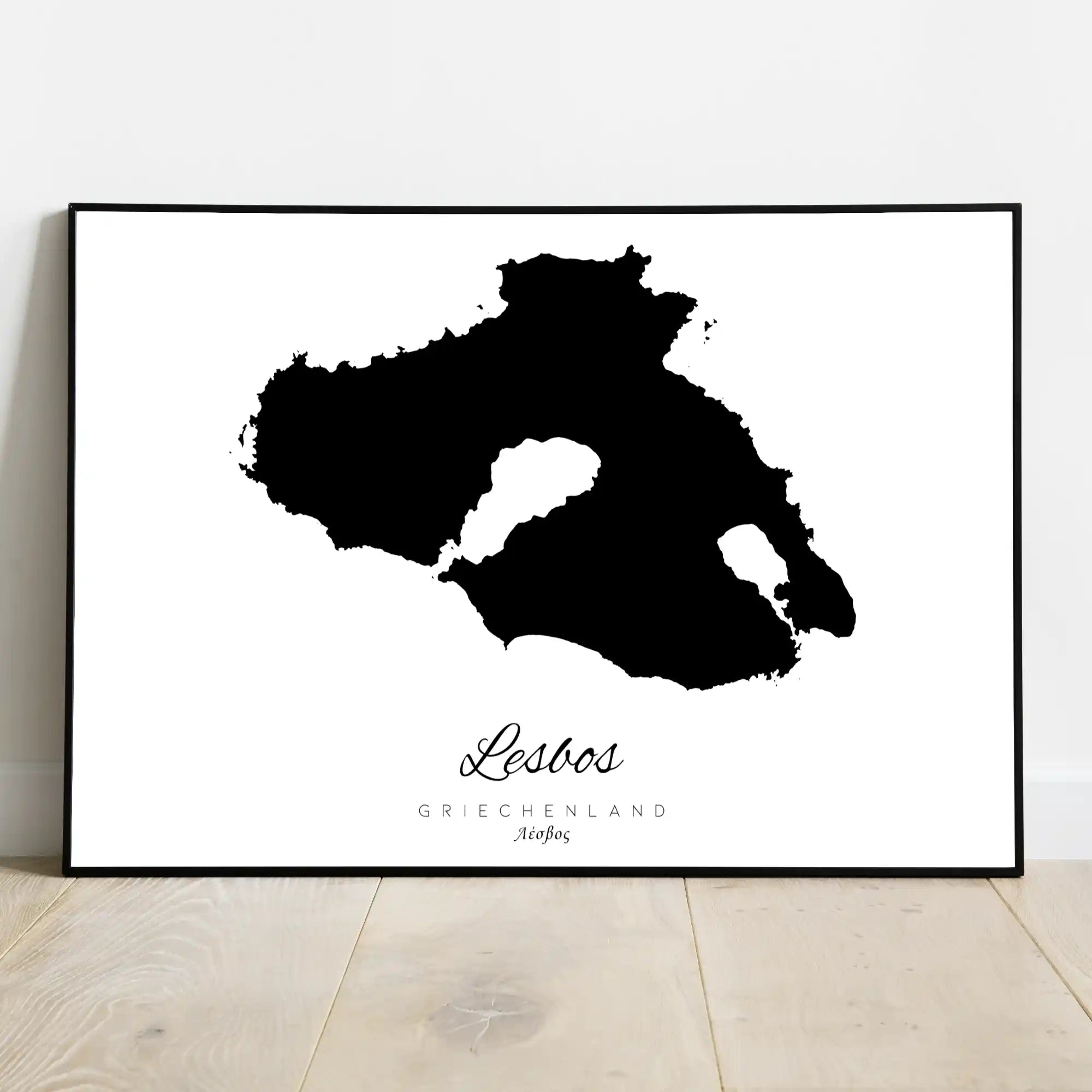 Silhouette de l'île de Crète Grèce