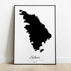 Sifnos Insel Silhouette