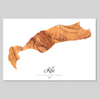 Kos Insel Silhouette