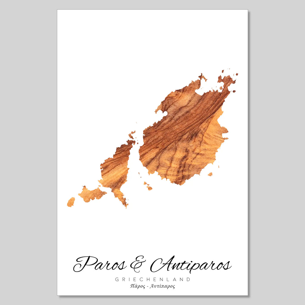 Silhouette de l'île de Crète Grèce