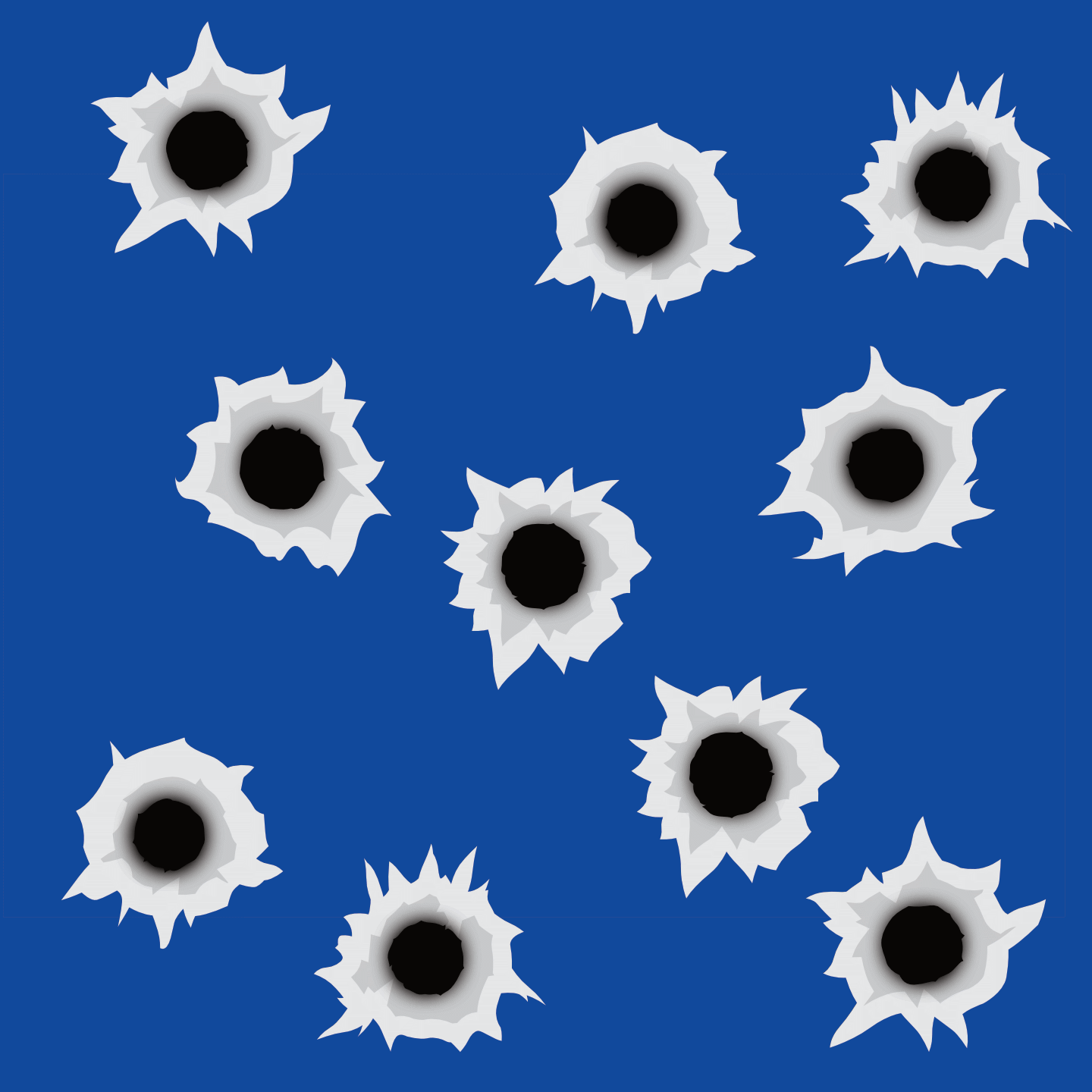 Set of bullet holes [UP TO 10] [PRINT]