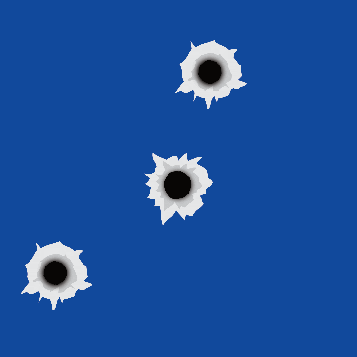 Set of bullet holes [UP TO 10] [PRINT]