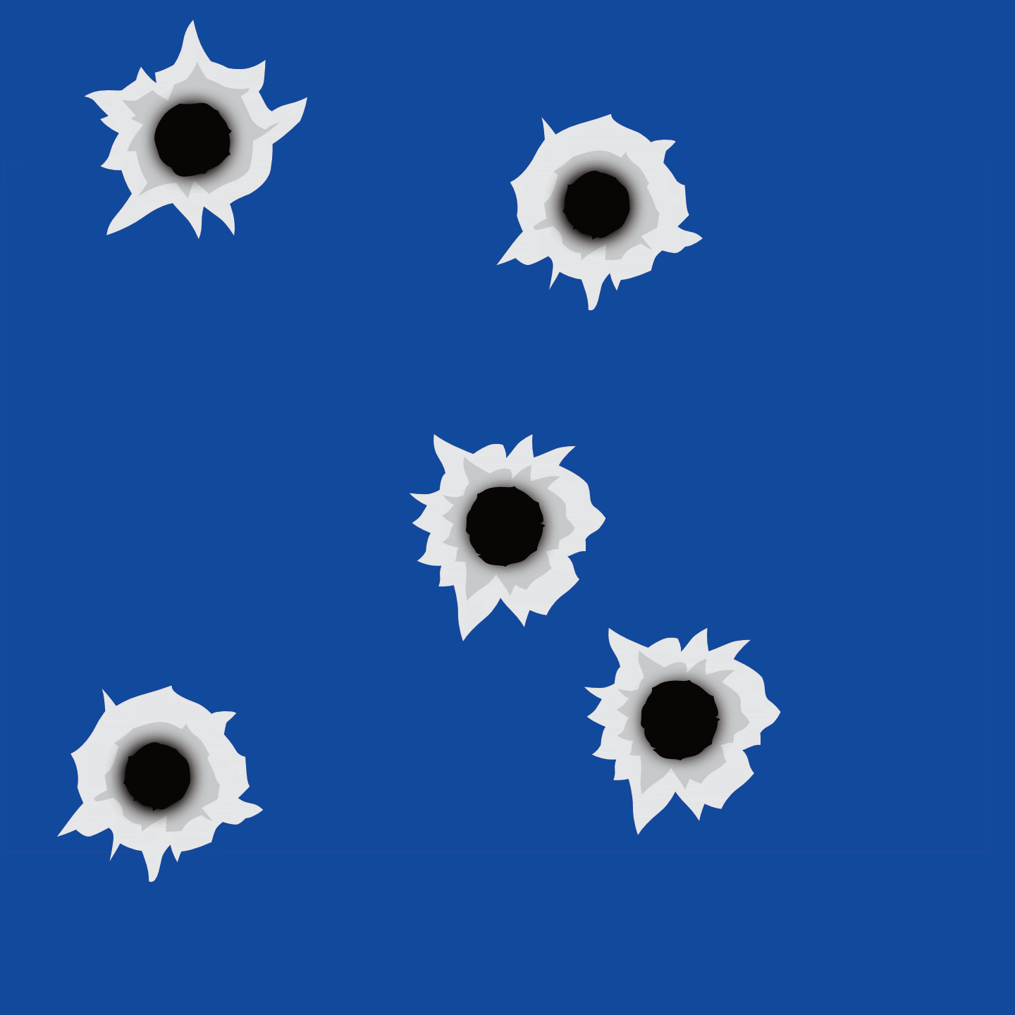 Set of bullet holes [UP TO 10] [PRINT]