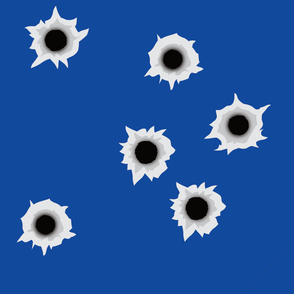 Set of bullet holes [UP TO 10] [PRINT]