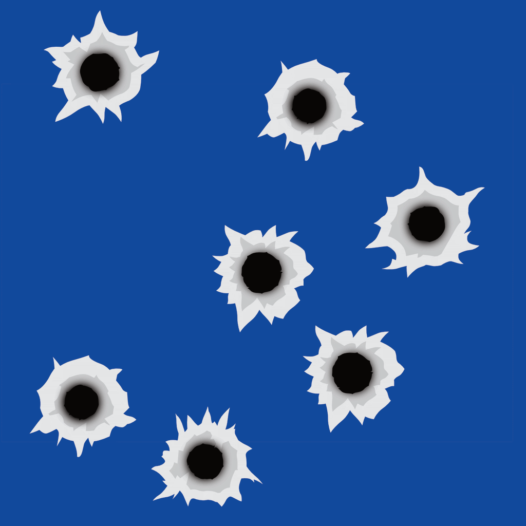 Set of bullet holes [UP TO 10] [PRINT]