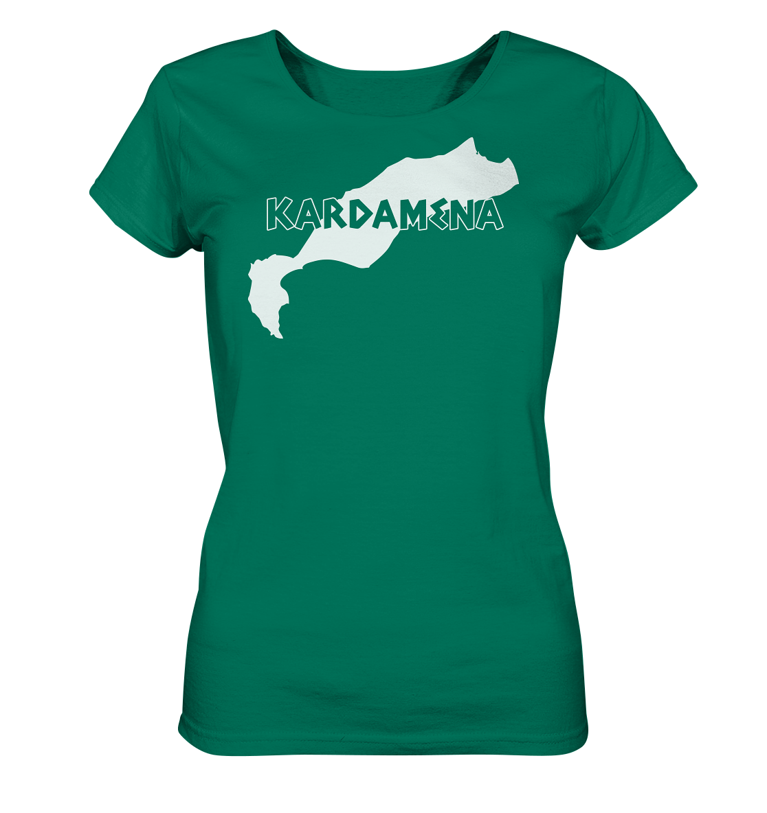 Kardamena Kos Silhouette - Ladies Organic Shirt