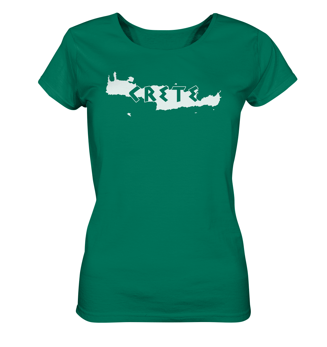 Crete Silhouette - Ladies Organic Shirt