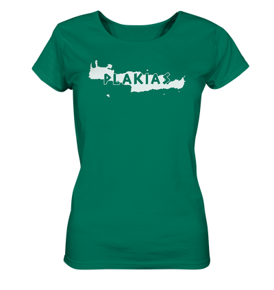 Plakias Kreta Silhouette - Ladies Organic Shirt