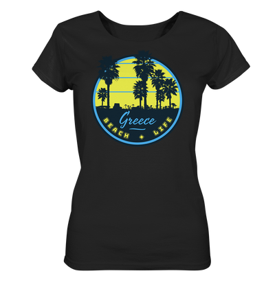 Greece Beach Life - Ladies Organic Shirt