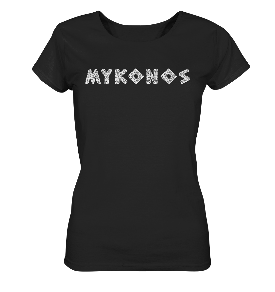 Mykonos Mosaic - Ladies Organic Shirt