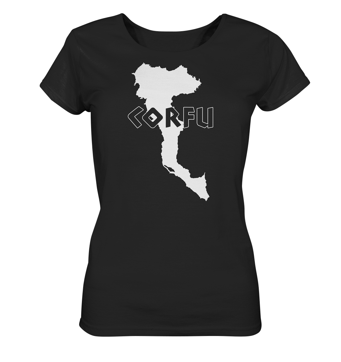 Corfu Silhouette - Ladies Organic Shirt