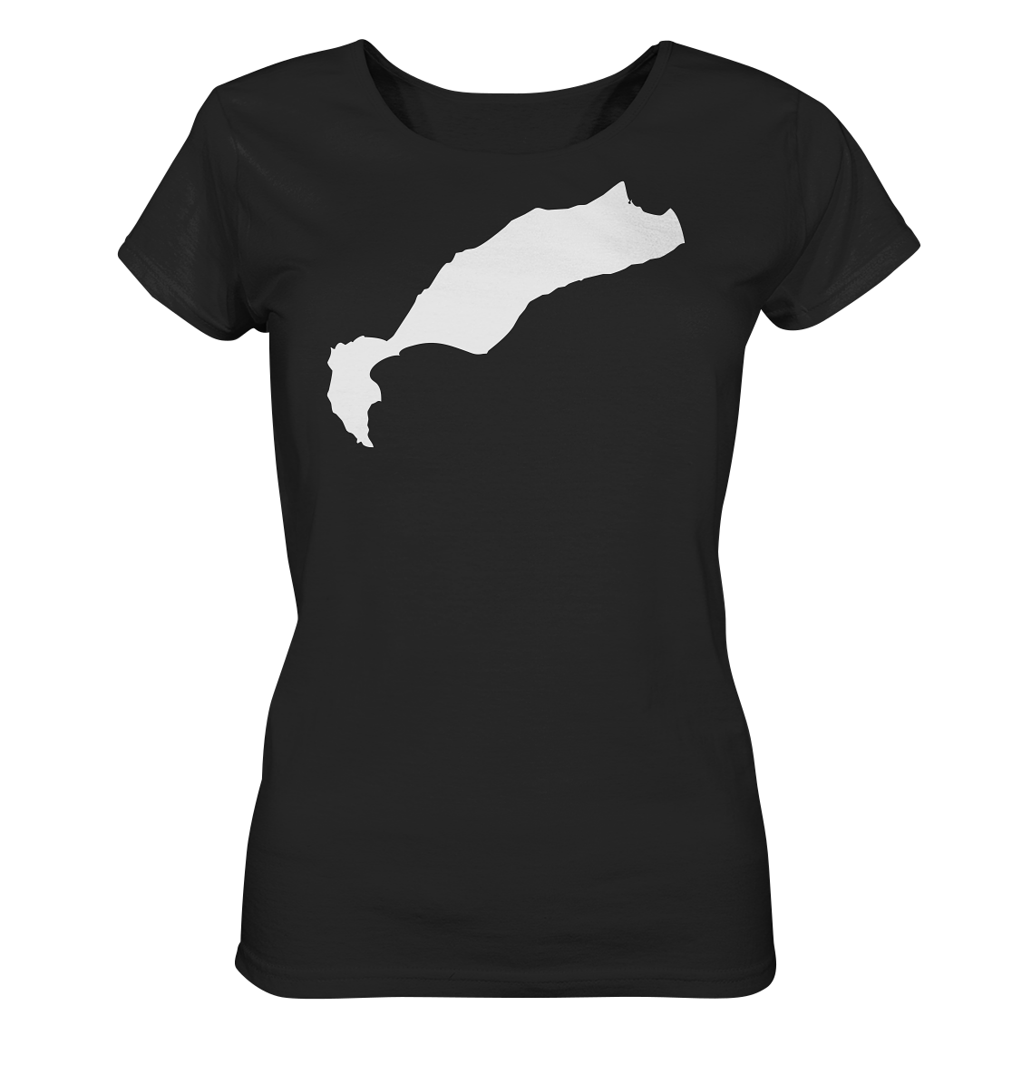Kos Insel Silhouette - Ladies Organic Shirt